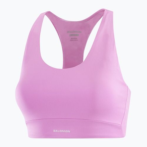 Fitness podprsenka Salomon Shakeout Core cyclamen