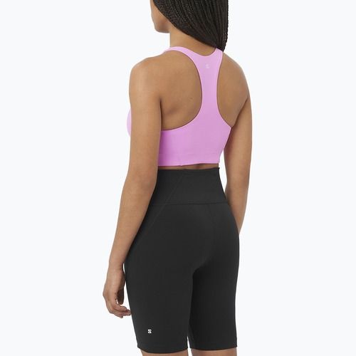 Fitness podprsenka Salomon Shakeout Core cyclamen