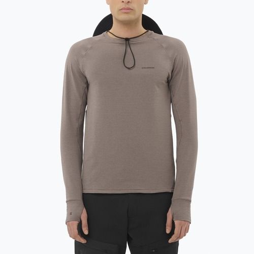 Pánska mikina Salomon Essential Lightwarm CN iron