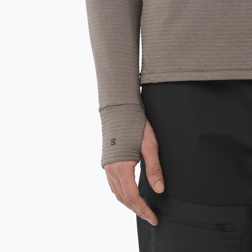 Pánska mikina Salomon Essential Lightwarm CN iron