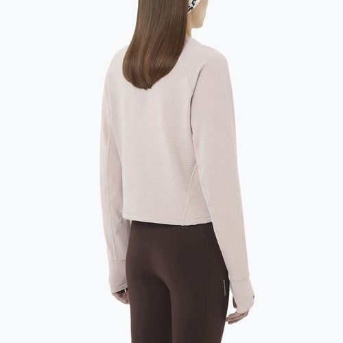 Dámska trekingová mikina Salomon Essential Lightwarm CN etherea