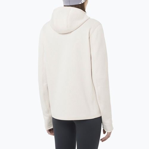 Dámska mikina Salomon Outline Warm Fleece Hoodie whisper white