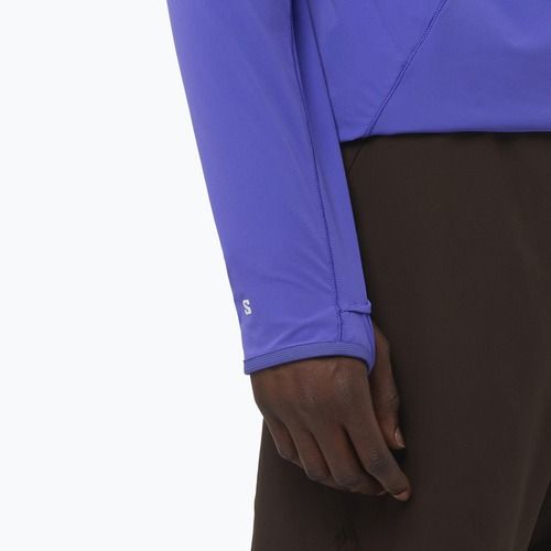 Pánska mikina Salomon Sense Aero Half Zip Hoodie libery