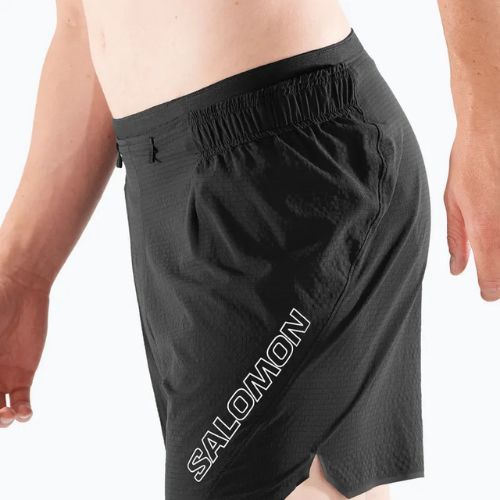 Pánske bežecké šortky Salomon Sense Aero 5" black
