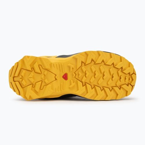 Detské trekové topánky Salomon X Ultra Mid GTX castlerock/black/spicy/mustard