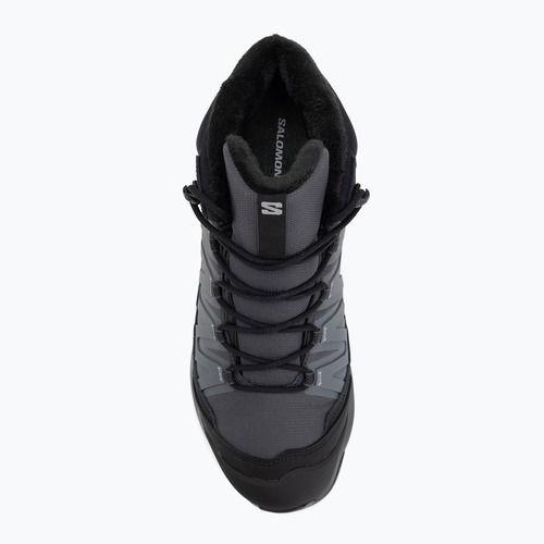 Pánske turistické topánky Salomon X-Adventure Coldrush WP asphalt / black / alloy