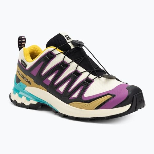 Dámske bežecké topánky Salomon XA PRO 3D V9 GTX transparent yellow/black/waterfall
