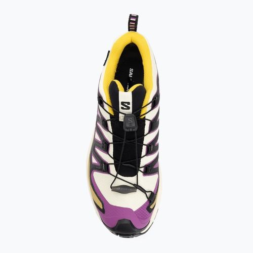 Dámske bežecké topánky Salomon XA PRO 3D V9 GTX transparent yellow/black/waterfall