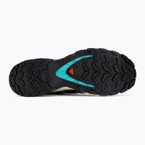 Dámske bežecké topánky Salomon XA PRO 3D V9 GTX transparent yellow/black/waterfall