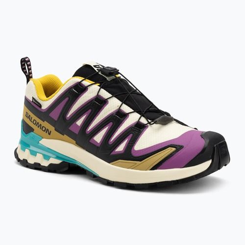 Pánske bežecké topánky Salomon XA PRO 3D V9 GTX transparent yellow/black/waterfall
