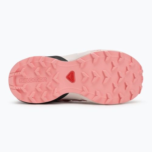 Detské bežecké topánky Salomon Speedcross Waterproof grisaille/hushed violet/rouge red