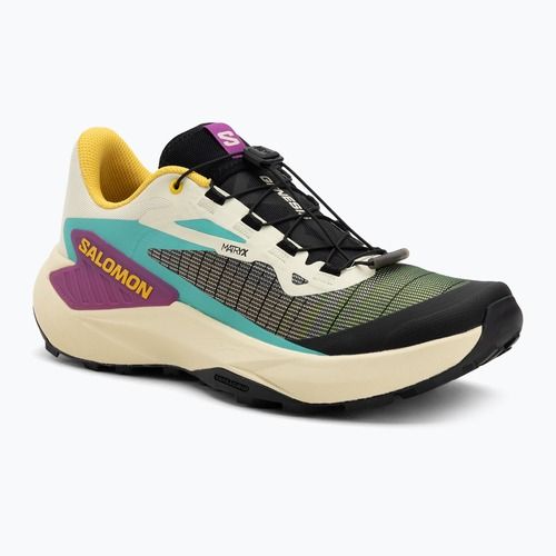 Pánske bežecké topánky Salomon Genesis transparent yellow/black/willowherb