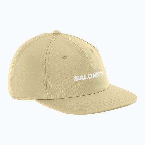 Šiltovka Salomon Logo Flat gray green