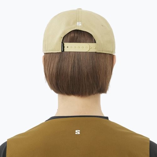 Šiltovka Salomon Logo Flat gray green