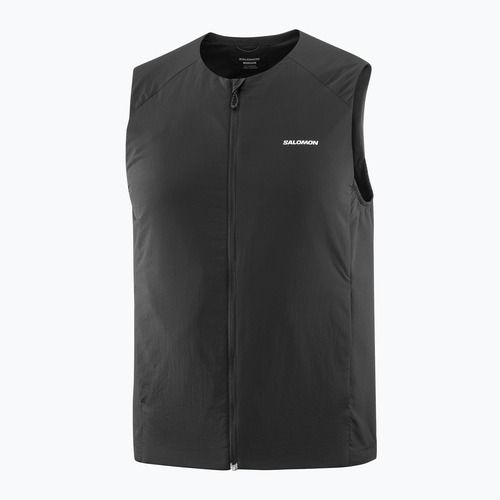 Běžecká vesta Salomon Mountain Flex Hybrid deep black