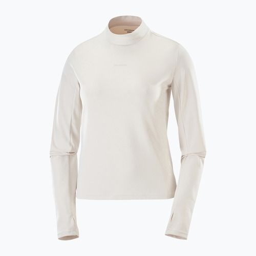 Dámske bežecké tričko longsleeve Salomon Bliss whisper white