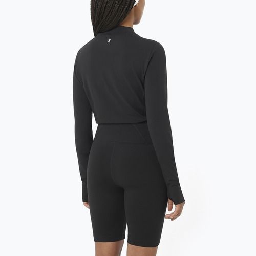 Dámske bežecké tričko longsleeve Salomon Bliss deep black