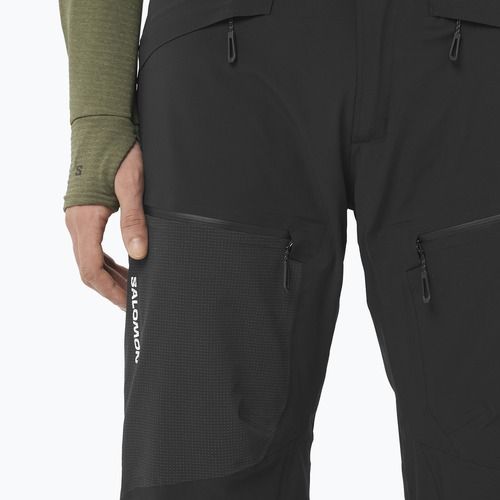 Pánske lyžiarske nohavice Salomon Spectral deep black
