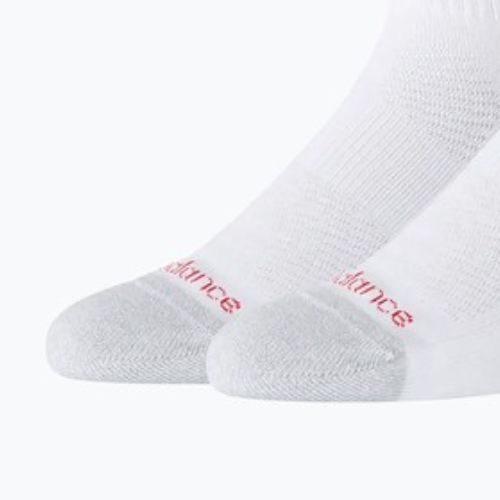 Ponožky New Balance Active Premium Crew Quarter 2 párov white