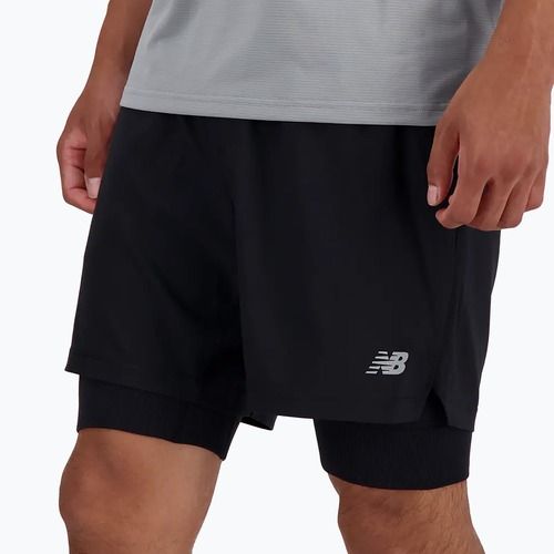 Pánske šortky New Balance AC Seamless 7" black