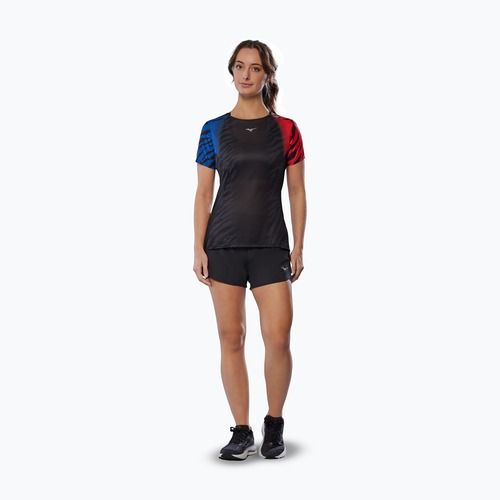 Dámske bežecké tričko Mizuno DryAeroFlow Graphic Tee oni red