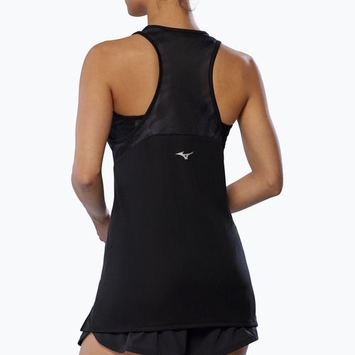 Dámske bežecké tričko Mizuno DryAeroFlow Graphic Tank oni red