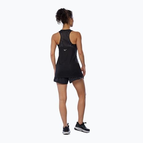 Dámske bežecké tričko Mizuno DryAeroFlow Graphic Tank oni red