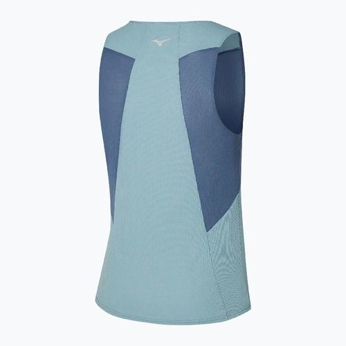 Pánske bežecké tričko Mizuno DryAeroFlow Tank vintage indigo