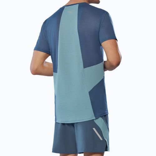 Pánske bežecké tričko Mizuno DryAeroFlow Tee vintage indigo