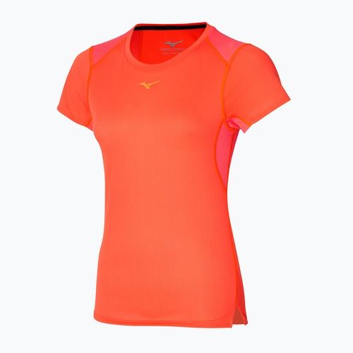 Dámske bežecké tričko Mizuno DryAeroFlow Tee nasturtium
