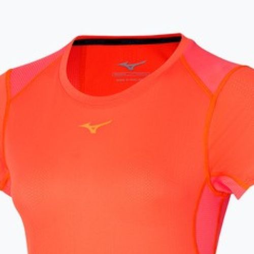 Dámske bežecké tričko Mizuno DryAeroFlow Tee nasturtium