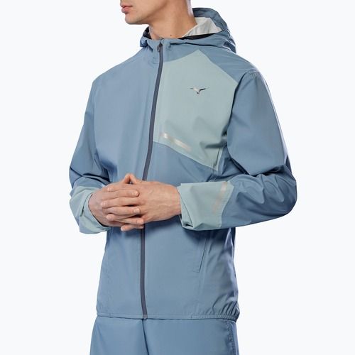 Pánska bežecká bunda Mizuno Waterproof 20K ER citadel