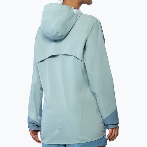 Dámska bežecká bunda Mizuno Waterproof 20K ER cloud blue
