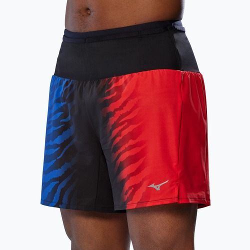 Pánske bežecké šortky Mizuno Multi Pocket, červené