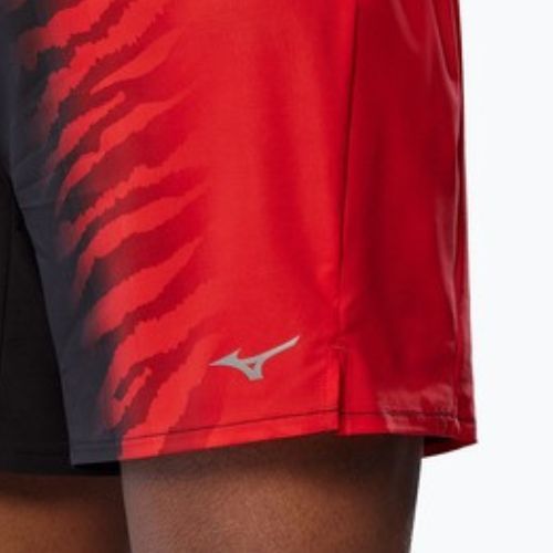 Pánske bežecké šortky Mizuno Multi Pocket, červené