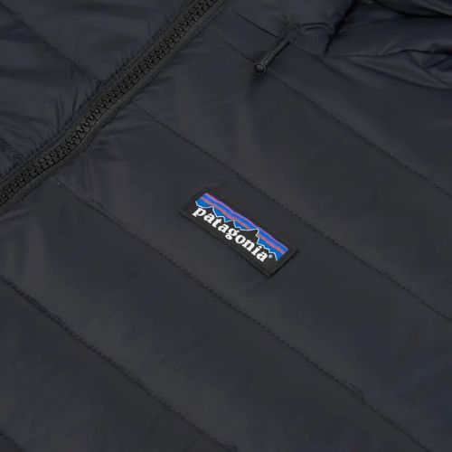 Dámsky páperový kabát Patagonia Recycled Down Sweater Parka čierny