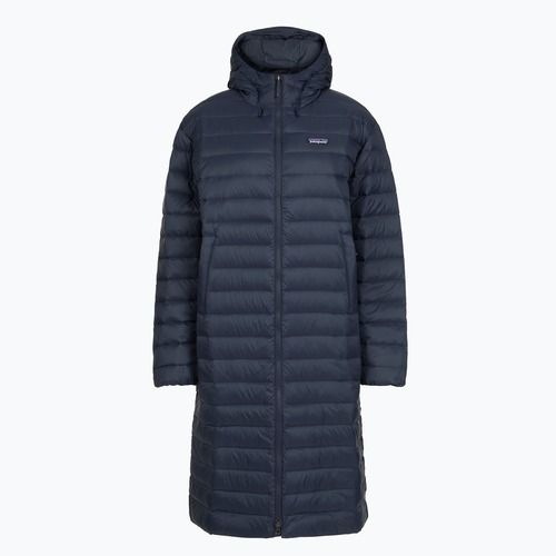Dámsky páperový kabát Patagonia Recycled Down Sweater Parka sunken blue
