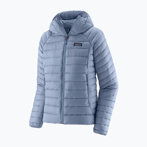 Dámska páperová bunda Patagonia Down Sweater Hoody barnacle blue