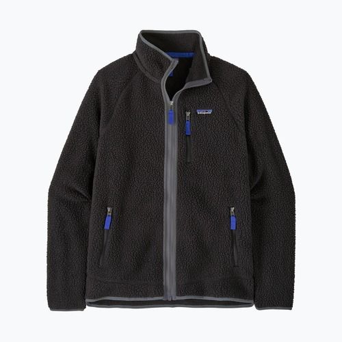 Pánska trekingová mikina Patagonia Retro Pile black w/forge grey