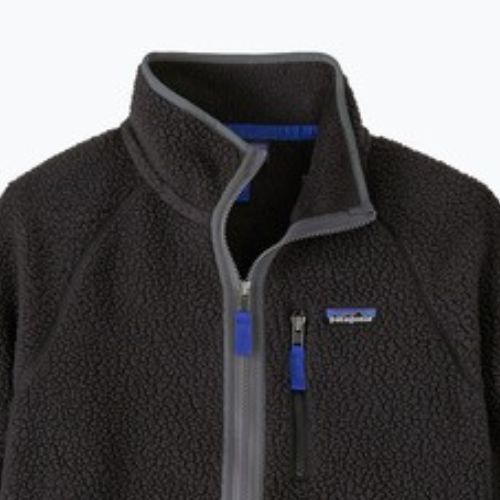 Pánska trekingová mikina Patagonia Retro Pile black w/forge grey