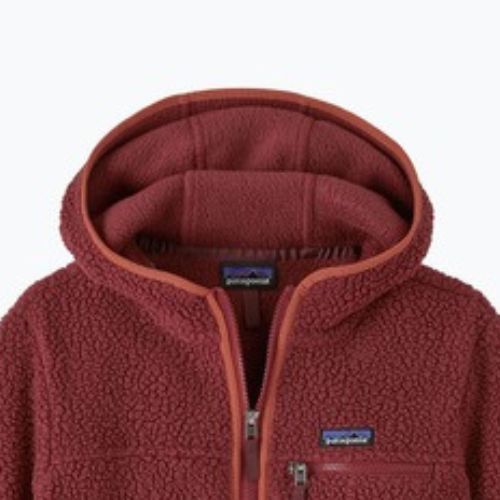 Dámska fleecová mikina Patagonia Retro Pile Hoody sequoia red