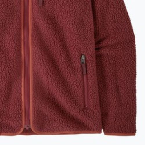 Dámska fleecová mikina Patagonia Retro Pile Hoody sequoia red
