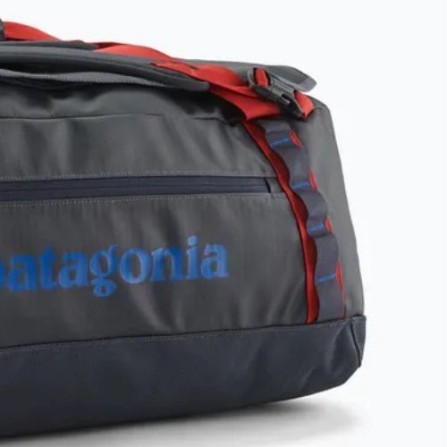 Cestovná taška Patagonia Black Hole Duffel 55 l smolder blue/amanita red