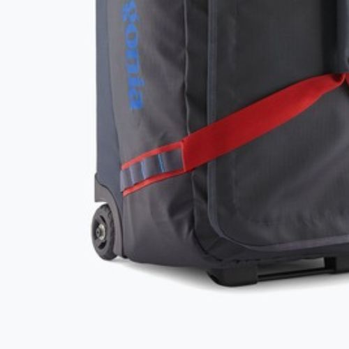 Cestovná taška Patagonia Black Hole Wheeled Duffel 70 l smolder blue/amanita red