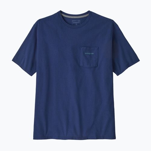 Pánske  tričko Patagonia Boardshort Logo Pocket Responsibili clement blue