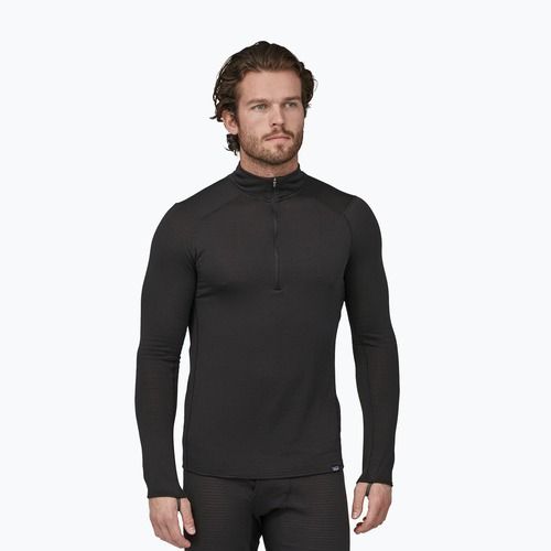 Pánska mikina Patagonia Cap Termal Weight Zip Neck black