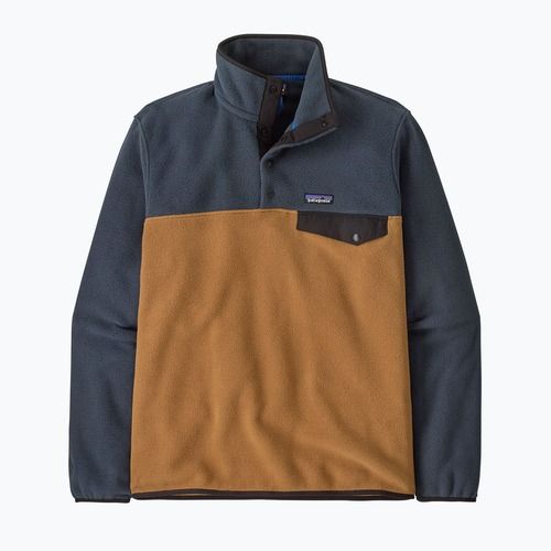 Pánska trekingová mikina Patagonia LW Synch Snap-T P / O deer brown