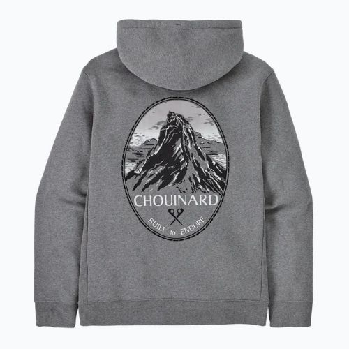 Pánska mikina Patagonia Chouinard Crest Uprisal Hoody gravel heather