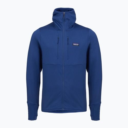 Pánska trekingová mikina Patagonia R1 Thermal Full Zip Hoody clement blue