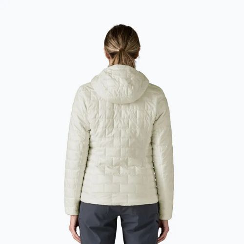 Dámska páperová bunda Patagonia Nano Puff Hoody birch white